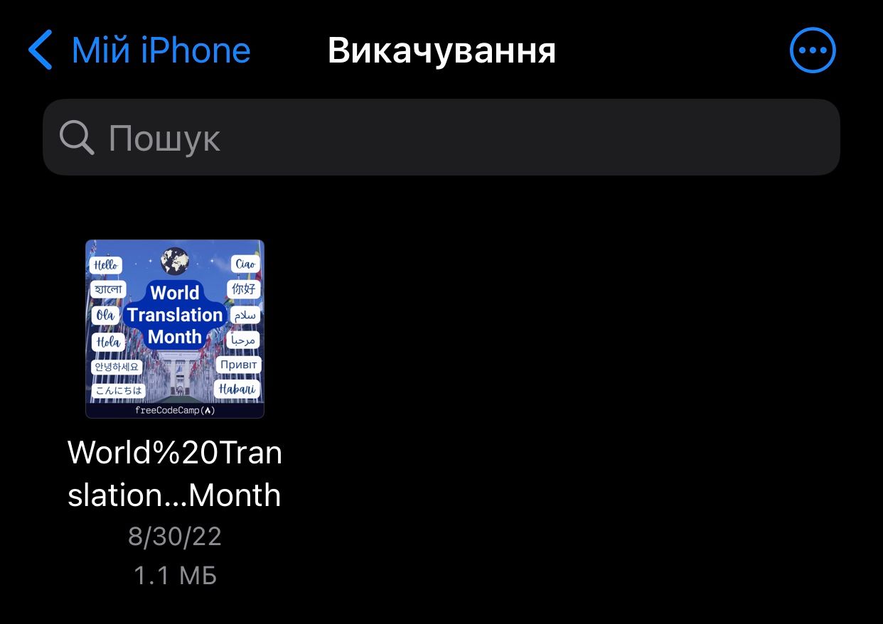 Папка «Викачування» на iPhone: де вона? iOS та iPad